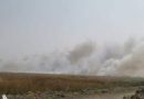 واع/ حريق بمحال تجارية شرقي بغداد