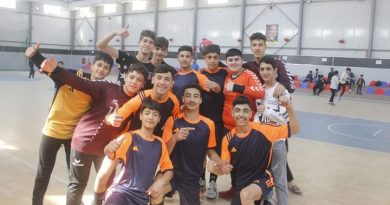واع /اختتام منافسات بطولة أشبال العراق بكرة اليد في نينوى