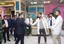 واع / محافظ ميسان يزور مستشفى الصدر التعليمي ويتابع مشروع بناية التربية