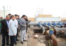 واع / محافظ ميسان يفتتح مشروع مياه الصرف الصحي لمحطة معالجة البتيرة