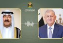 واع / رئيس الجمهورية وأمير الكويت يؤكدان احتواء التوترات بما يحفظ السلم الإقليمي والدولي