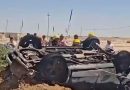 واع / الديوانية.. وفاة وإصابة 6 أشخاص بحادث انقلاب واحتراق عجلة على طريق آل بدير