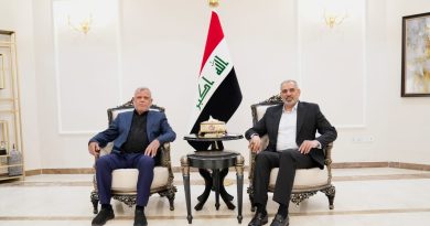 واع / فيحان والعامري يتفقان على أهمية الإسراع بعقد جلسة لاستكمال الكابينة الحكومية واع / فيحان والعامري يتفقان على أهمية الإسراع بعقد جلسة لاستكمال الكابينة الحكومية