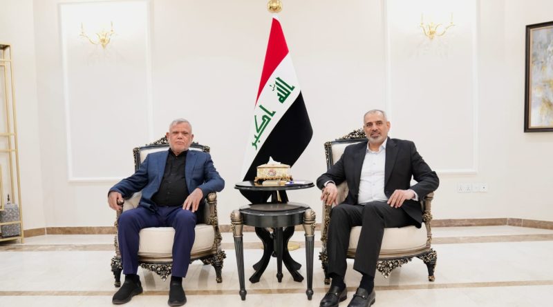 واع / فيحان والعامري يتفقان على أهمية الإسراع بعقد جلسة لاستكمال الكابينة الحكومية واع / فيحان والعامري يتفقان على أهمية الإسراع بعقد جلسة لاستكمال الكابينة الحكومية