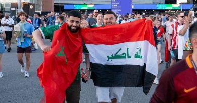 واع / الجماهير العراقية في بوسطن تؤكد ثقتها بالمنتخب على تجاوز التعثر الأول