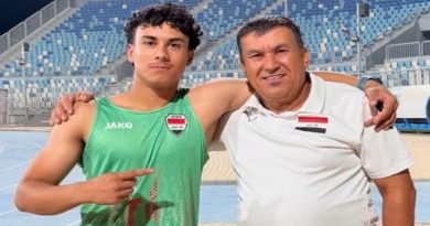 واع / محمد فاضل يحرز أول ميدالية للعراق في البطولة العربية لألعاب القوى