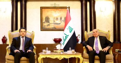 واع / الأعرجي وحسين يؤكدان ضرورة تعزيز مسار الانفتاح على الدول الشقيقة والصديقة