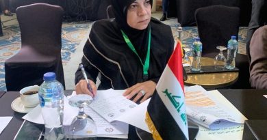 واع / الفتلاوي: العراق وشعبه ممثلا بمجلس النواب يدعم القضية الفلسطينية
