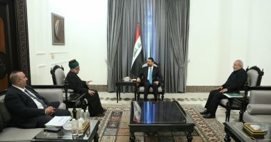 واع / رئيس الوزراء يؤكد مضي الحكومة بدعم العتبات المقدسة واع / رئيس الوزراء يؤكد مضي الحكومة بدعم العتبات المقدسة