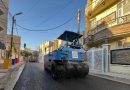 واع / الجهد الخدمي بالحشد الشعبي يباشر إكساء شوارع بمنطقة الدورة