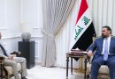 واع / الحلبوسي يبحث مع السفير البريطاني أبرز مستجدات الأوضاع الإقليمية والدولية
