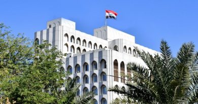 واع / العراق يعزي سوريا بضحايا الحادث المروري على طريق دير الزور – دمشق