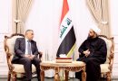 واع / العبودي والخزعلي يؤكدان دعم الحكومة بمكافحة الفساد وحصر السلاح.