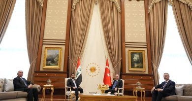 واع /رئيس الوزراء يجري لقاءً ثنائياً مع الرئيس التركي في المجمع الرئاسي بالعاصمة أنقرة