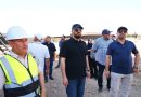 واع /المالكي يتابع أعمال مشروع ماءالمسيب الاسكندرية جرف-النصر في  بابل