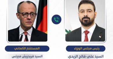واع / رئيس الوزراء: الحكومة تسعى إلى تأسيس صندوق عراقي- ألماني مشترك لتمويل مشاريع