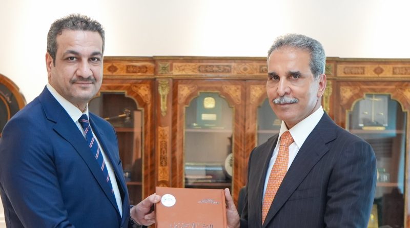 واع / القاضي زيدان يتسلم التقرير السنوي لديوان الرقابة المالية لسنة 2025 واع / القاضي زيدان يتسلم التقرير السنوي لديوان الرقابة المالية لسنة 2025