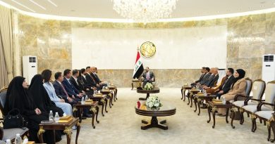 واع / الحلبوسي ووفد كتلة تحالف قوى الدولة يبحثان دعم عمل اللجان النيابية واع / الحلبوسي ووفد كتلة تحالف قوى الدولة يبحثان دعم عمل اللجان النيابية
