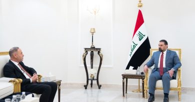 واع /رئيس البرلمان والمبعوث الرسمي لدولة ليبيا يؤكدان أهمية تنسيق المواقف في المحافل الدولية