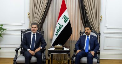 واع / بارزاني: الاجتماع الذي عقد مع الزيدي كان مثمراً
