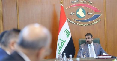واع / الزيدي يوجه بتفعيل قانون مكافأة المخبرين عن الفساد وتقديم تقارير شهرية وفصلية واع / الزيدي يوجه بتفعيل قانون مكافأة المخبرين عن الفساد وتقديم تقارير شهرية وفصلية