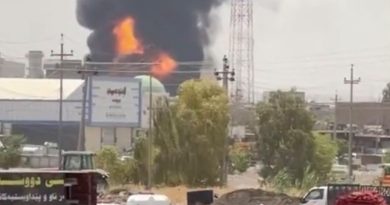 واع / اندلاع حريق في منطقة بيرداوود جنوب أربيل