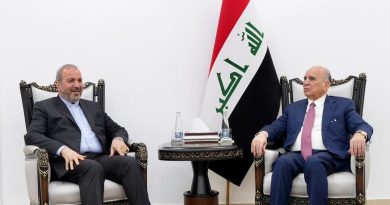 واع / وزير الخارجية للسفير الإيراني: الحلول السلمية والحوار يمثلان الخيار الأفضل لمعالجة الأزمات