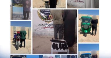 واع / شرطة ميسان تضبط أسلحة واعتدة وتحتجز 18 عجلة مخالفة