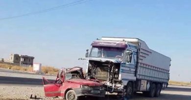 واع /مصرع سائق سيارة بحادث سير مروري مروع في غرب الموصل