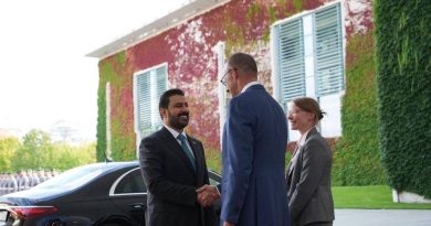 واع / رئيس الوزراء والمستشار الألماني يرعيان مراسم توقيع اتفاقية مبادئ تعاون الطاقة في العراق- المرحلة الرابعة