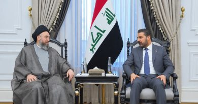 واع / رئيس الوزراء والسيد الحكيم يؤكدان أهمية توحيد المواقف والرؤى لإكمال التشكيلة الحكومية