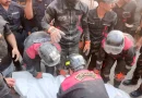 واع /انتشال جثة عامل سقط داخل صومعة للحنطة في سايلو الدورة ببغداد