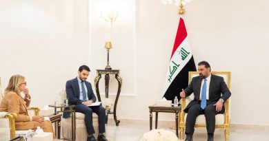 واع /الحلبوسي يبحث مع وفد مجلس الشيوخ الفرنسي تفعيل دور لجان الصداقة البرلمانية