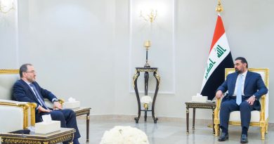 واع /الحلبوسي والسفير الروسي يبحثان تعزيز التعاون المشترك في مختلف المجالات