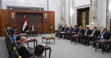 واع /رئيس الوزراء: العراق يعمل على تهدئة الأوضاع في المنطقة وينتهج سياسة خارجية منفتحة واع /رئيس الوزراء: العراق يعمل على تهدئة الأوضاع في المنطقة وينتهج سياسة خارجية منفتحة