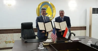 واع / العراق والولايات المتحدة يوقعان اتفاق تسليم موقع الدعم الدبلوماسي في مطار بغداد الدولي