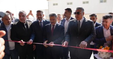 واع / الشمري.. يفتتح معامل الخطوط الانتاجية في نينوى