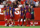 واع/ برشلونة يعزز صدارته للدوري الاسباني بفوزه على اشبيلية