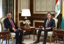 واع / مستشار الأمن القومي ورئيس إقليم كردستان يؤكدان أهمية الحفاظ على المنجزات الأمنية