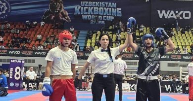 واع/ منتخب وزارة الداخلية يكتسح أوسمة بطولة العالم للكيك بوكسينغ بأوزبكستان