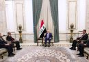 واع / رئيس الجمهورية يبحث مع وزيري الخارجية السوري واللبناني تعزيز العلاقات الثنائية