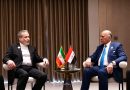 واع /وزير الخارجية يبحث مع نظيريه الإيراني والفلسطيني تعزيز العلاقات الثنائية والتطورات الإقليمية