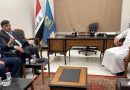 واع / السعد يبحث مع مستشار رئيس الوزراء تسهيل التبادل التجاري في منافذ البصرة الحدودية
