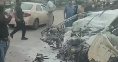 واع / مصرع سائق سيارة واصابة ٤ أشخاص بحادث سير مروري مروع شمال الموصل